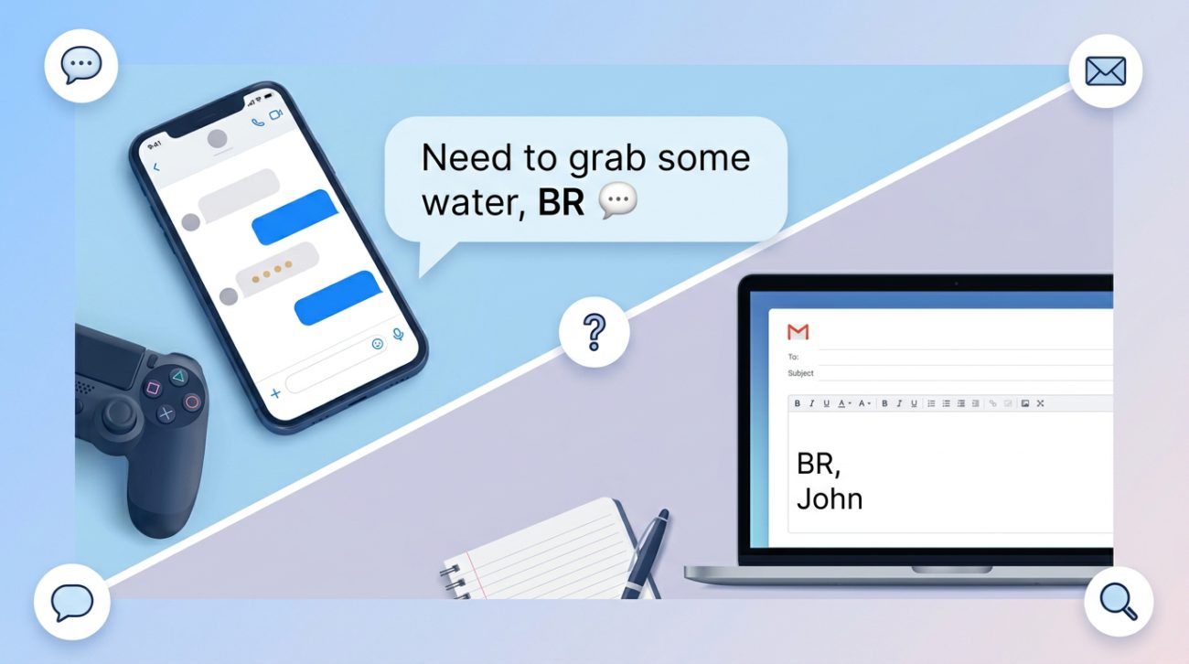 BR Meaning In Text