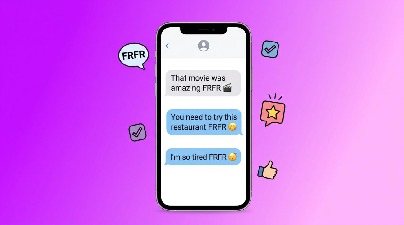 FRFR Meaning In Text