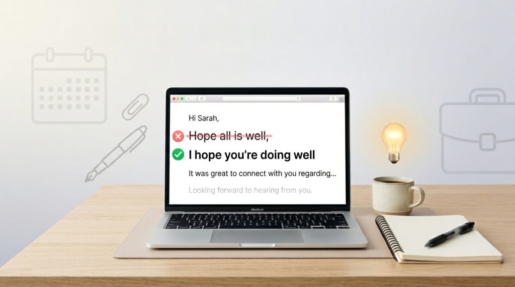 Other Ways To Say Hope All Is Well