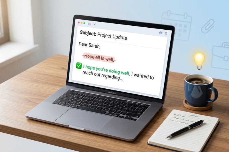 Other Ways To Say Hope All Is Well In Professional Emails