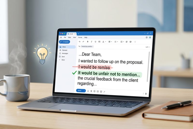 Other Ways To Say I Would Be Remiss In Professional Writing
