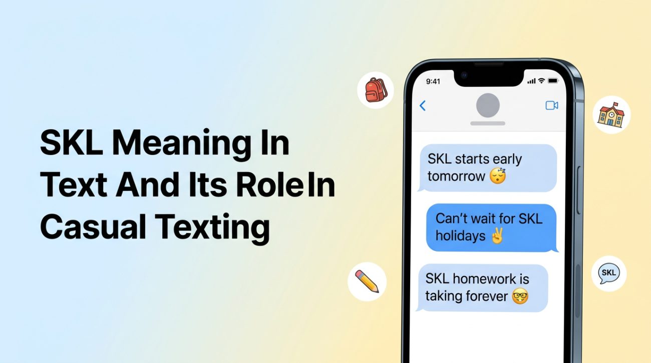 SKL Meaning In Text