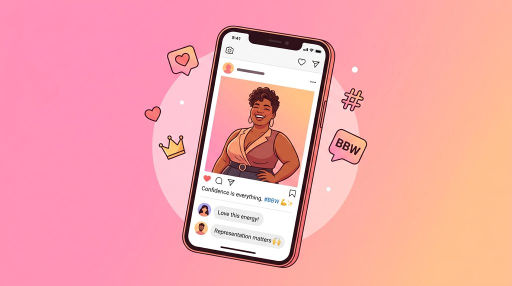 bbw meaning in text
